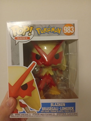 Blaziken Funko Pop vinyl figure
