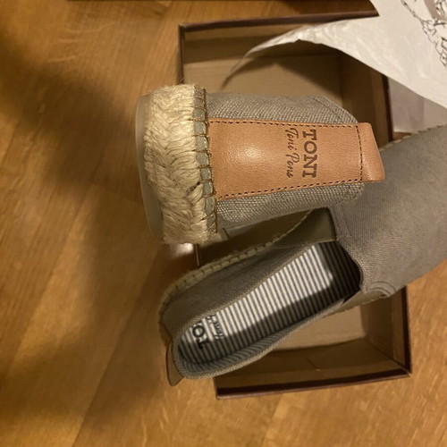 Toni Pons men's espadrilles new, size 45, beige casual shoes