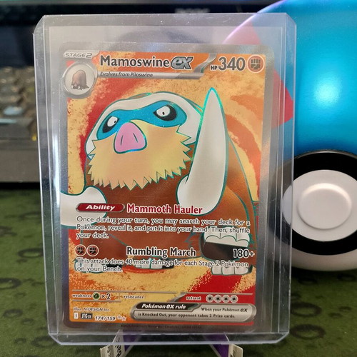 Mamoswine EX 174/159 Full Art new