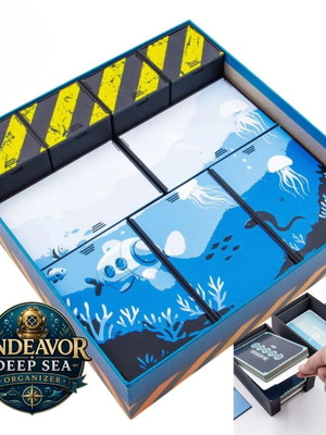 Endeavor Deep Sea Board Game Organizer new, fits sleeved cards