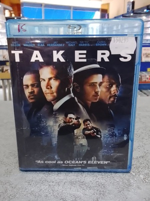 Takers Blu-Ray movie with Greek subtitles, action adventure