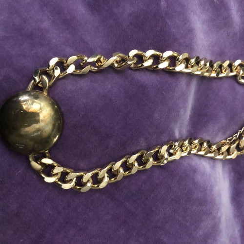 Zara statement necklace gold used
