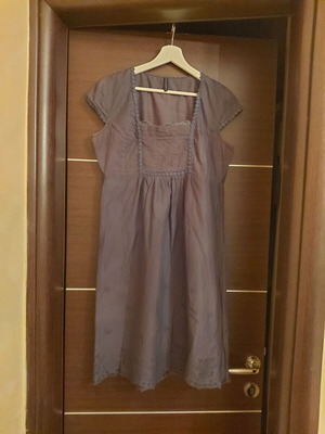 Dress used gray without damages size M