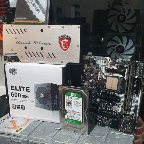 Gaming PC Ryzen 5 2600 with MSI GTX 1070, 16GB DDR4 RAM