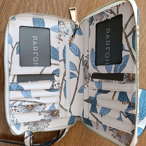 Parfois mobile phone case bag new with floral print