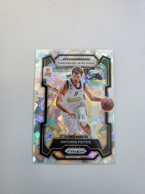 Antonis Fotsis Euroleague Prizm Cracked Ice Card new