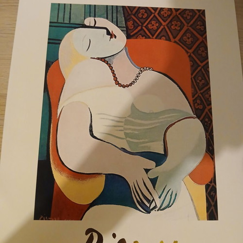 La Reve Picasso art print reproduction