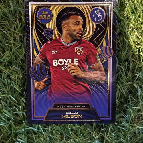Topps Gold Card Callum Wilson West Ham new