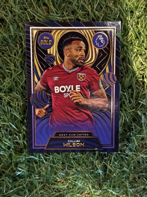 Topps Gold Card Callum Wilson West Ham new