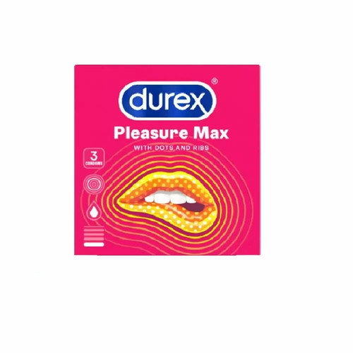 Durex Pleasure Max condoms new, pack of 3