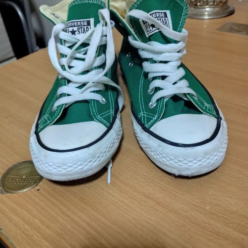 Converse All Stars sneakers, green, size 38