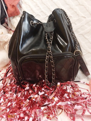 Stradivarius black crossbody bag like new, pouch style