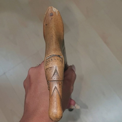 Walking stick used, old