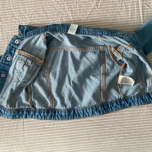 H&M denim jacket like new 18m 86cm