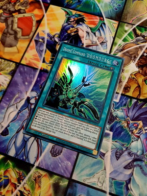 DoomZ Command "D.O.O.M.D.U.R.G." DOOD Super Rare Yu-Gi-Oh! card