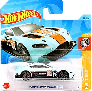 Hot Wheels Aston Martin Vantage GTE (Light Blue)
