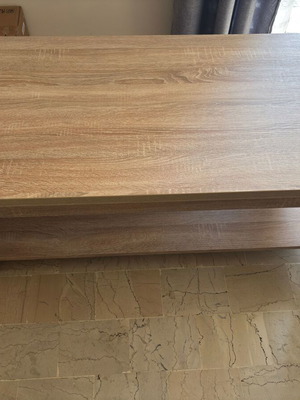 JYSK τραπέζι σαλονιού από δρυ, 120 x 60 x 45 εκ.