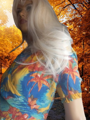 Crop top crossover Zara like new, multicolor with palm pattern
