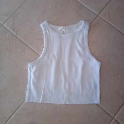 Set with blue denim shorts like new