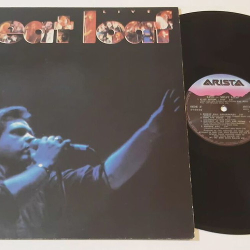 Meat Loaf Meat Loaf Live vinyl LP album