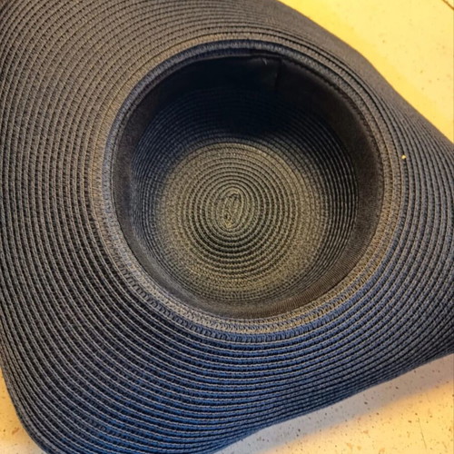 Women's summer hat new with accessories, blue