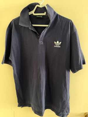 Adidas polo shirt size L used, blue