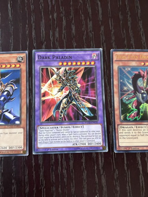 Odd-Eyes Dark Paladin Combo Yugioh cards, authentic