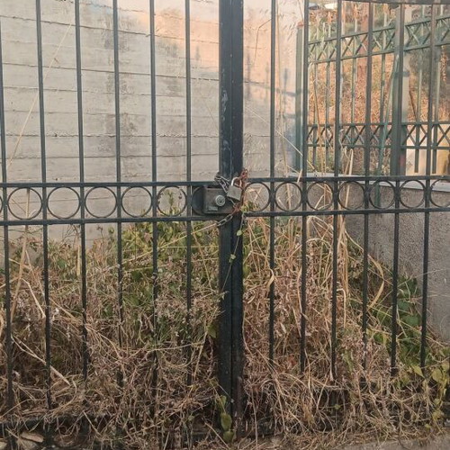 Solid iron gate door 2.60×2.10 m, swing, garage door option