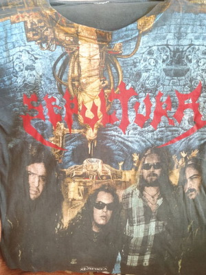 Sepultura vintage 90s T shirt used size L