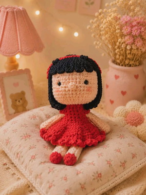 Χειροποίητη κούκλα Amigurumi καινούργια