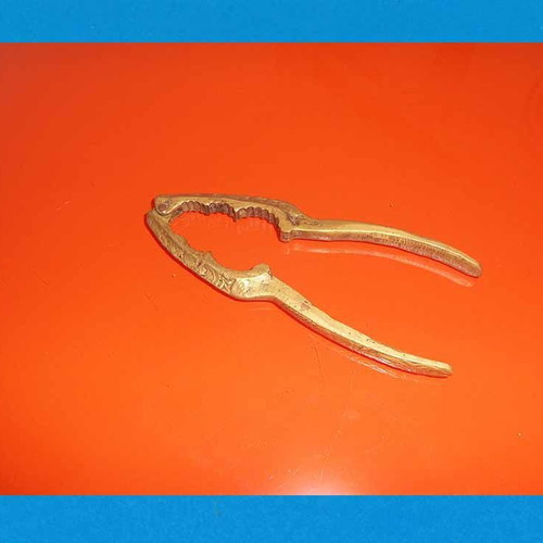 Bronze nutcracker - lobster cracker used, 17 cm length