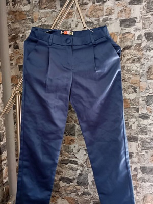 MSGM Girls' Pants new, blue, size approx. 146-158 cm