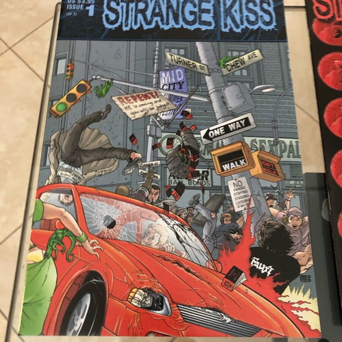 Strange Kisses set of 7 comics new, Warren Ellis, Avatar Comics