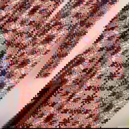 Karavan dress like new, one size, pink multicolor