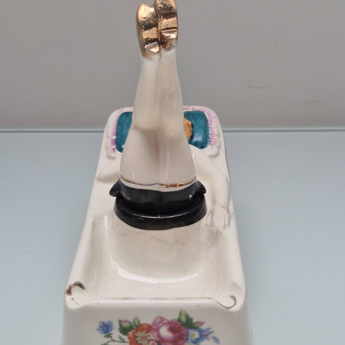 Takito Company Naughty Nodder Vintage Porcelain Pin-up Ashtray