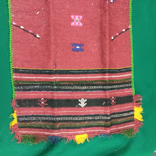 Traditional apron used, genuine old folk costume