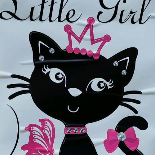My Pretty Little Girl wall sticker new 30x60 cm