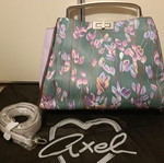 Axel shoulder bag large, summer, like new, multicolored