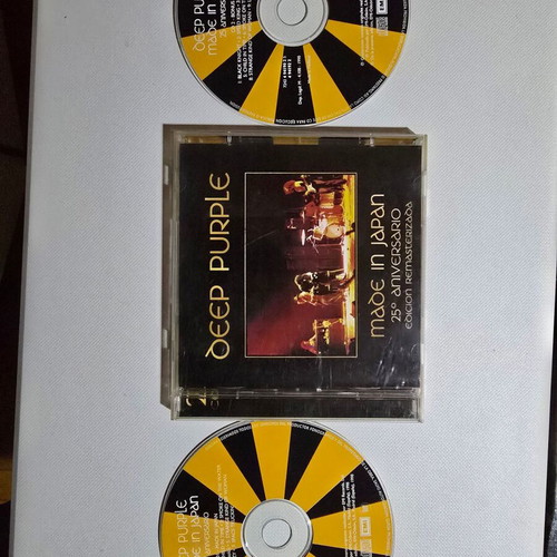 Deep Purple Made in Japan 25th Anniversary Remastered 2CD set like new