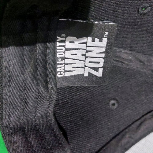 Call of Duty: Warzone hat like new, collectible, black