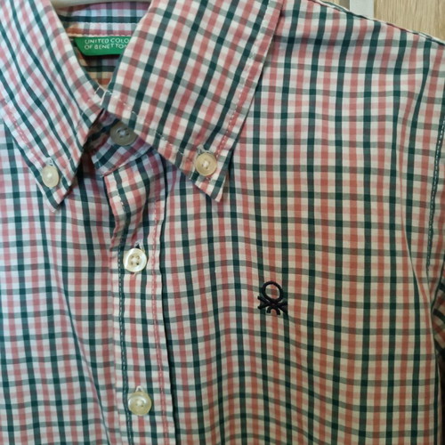 United Colors of Benetton Boy's Checked Shirt like new, size 3 years