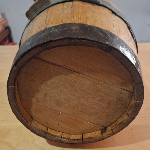 Museum Wooden Voutsaki used with triple hole system and breather 1930-1945