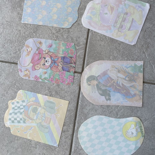 Small letter papers pack like new, perfect designs