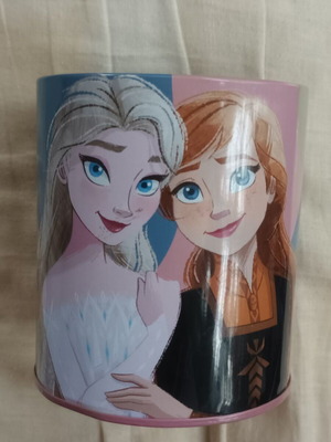 Disney Frozen Metal Pencil Holder used, promotional