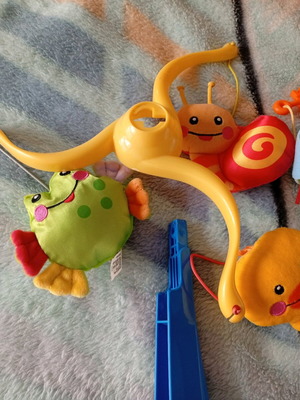 Baby toy like new for crib
