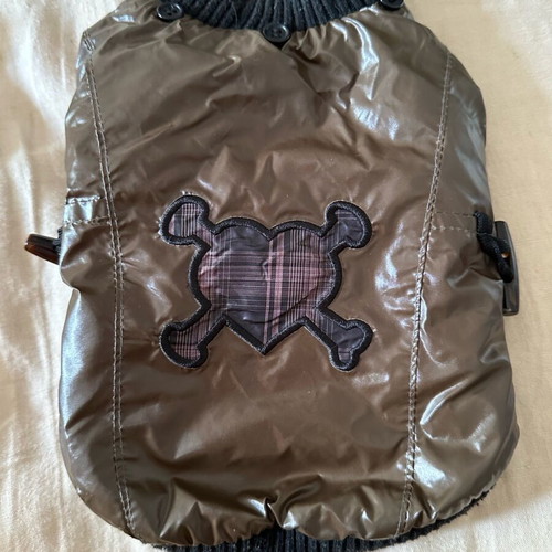Waterproof dog jacket used, size XS