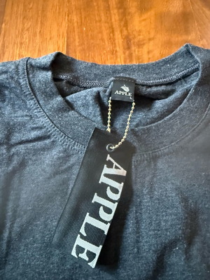 T shirt underwear L new, gray Apple