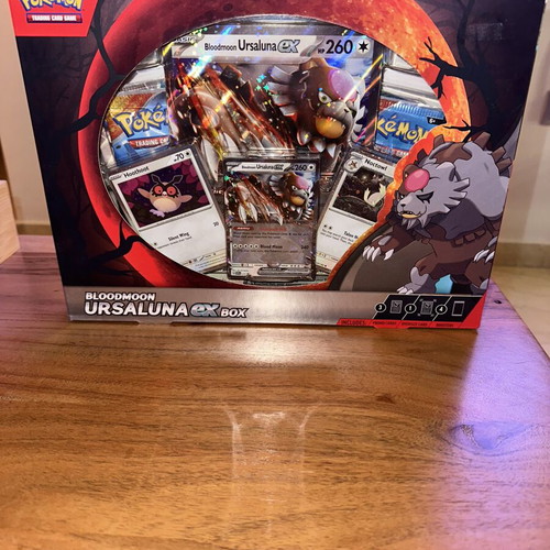 Pokemon TCG Bloodmoon Ursaluna ex Box