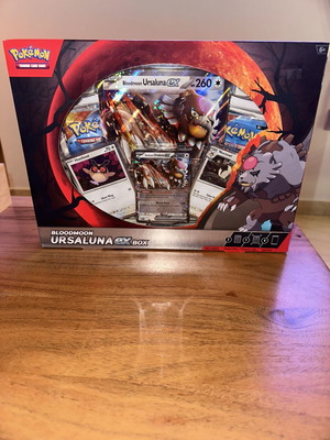 Pokemon TCG Bloodmoon Ursaluna ex Box