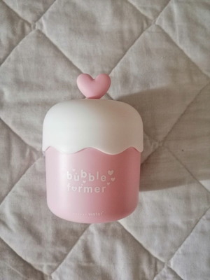 Bubble Former pink with heart design new